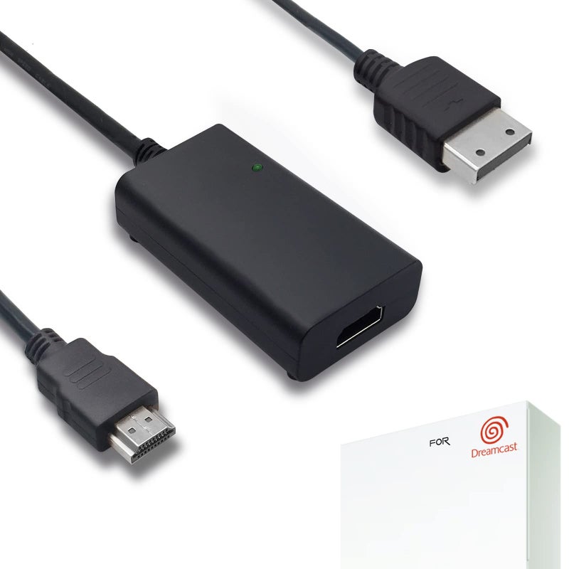 LEVELHIKE HDMI Cable for Sega Dreamcast DC Console, Dreamcast to HDMI Adapter with True VGA Signal Output (100% Improved Video Quality-HD Converter) - Image 1